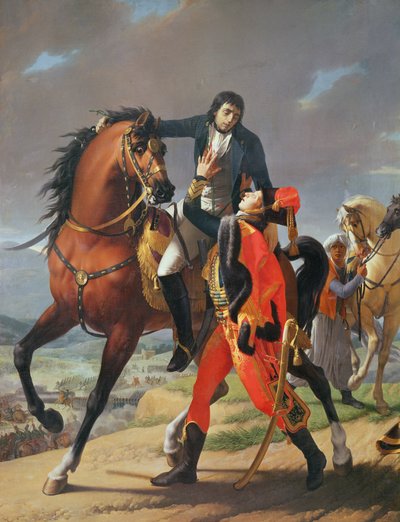 The Death of General Desaix (1768-1800) at the Battle of Marengo, 14th June 1800 by Jean Baptiste Regnault